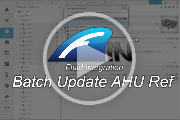 Batch Update AHU Refs in FIN Stack